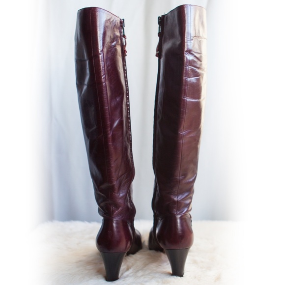 Vintage Salvatore Ferragamo Carla Knee High Boots - Picture 6 of 8
